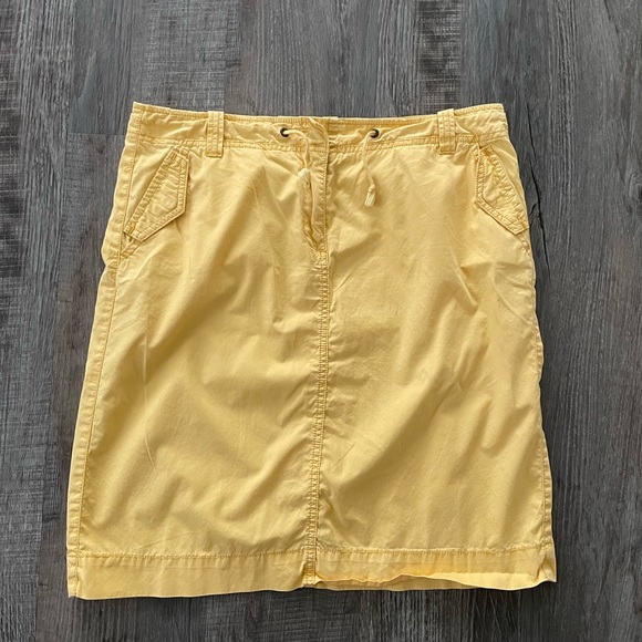 J.Crew Cotton Chino Drawstring Skirt - Picture 4 of 6